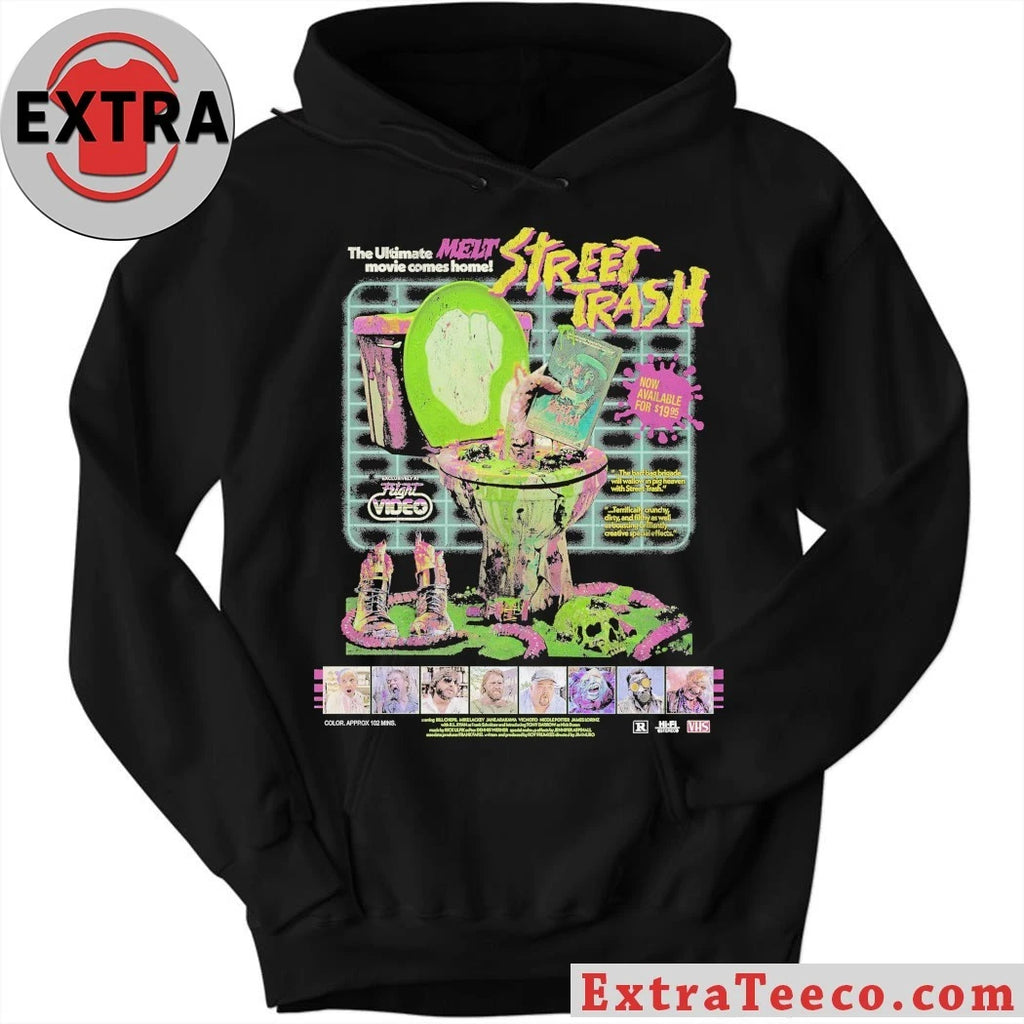 Nice Street Trash on Videocassette Comfort Colors Shirt