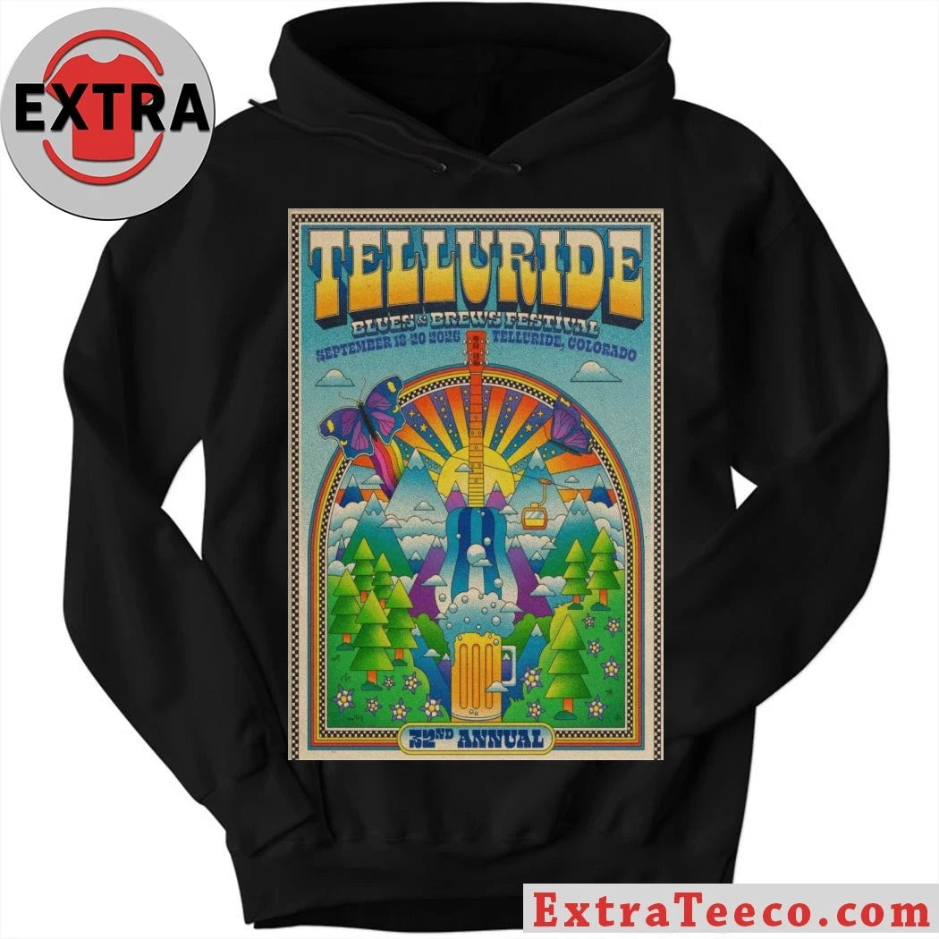 Nice Telluride Blues Sept 18-20, 2026 Colorado Event Poster Shirt