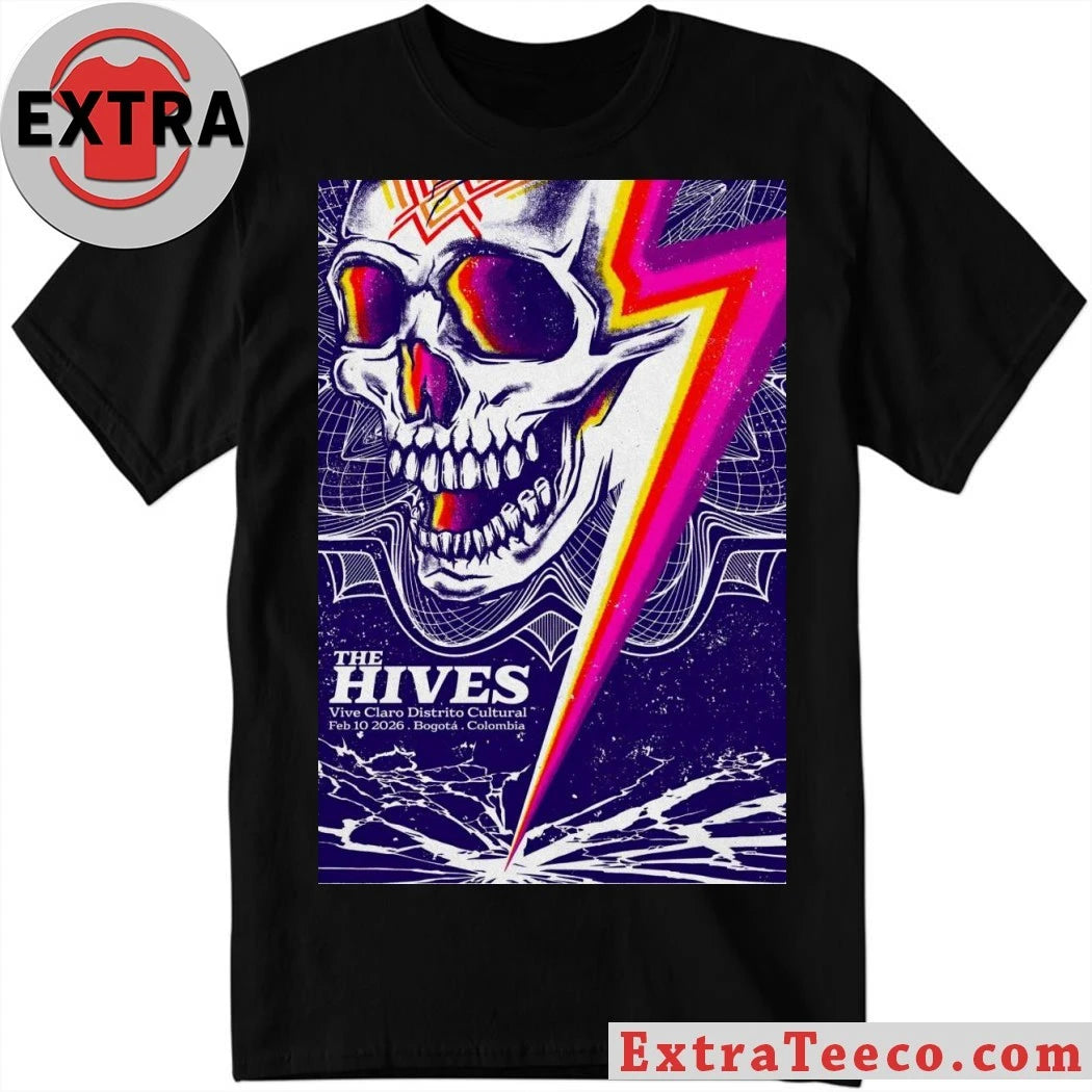 Nice The Hives Bogotá Colombia Feb 10 2026 Poster Shirt