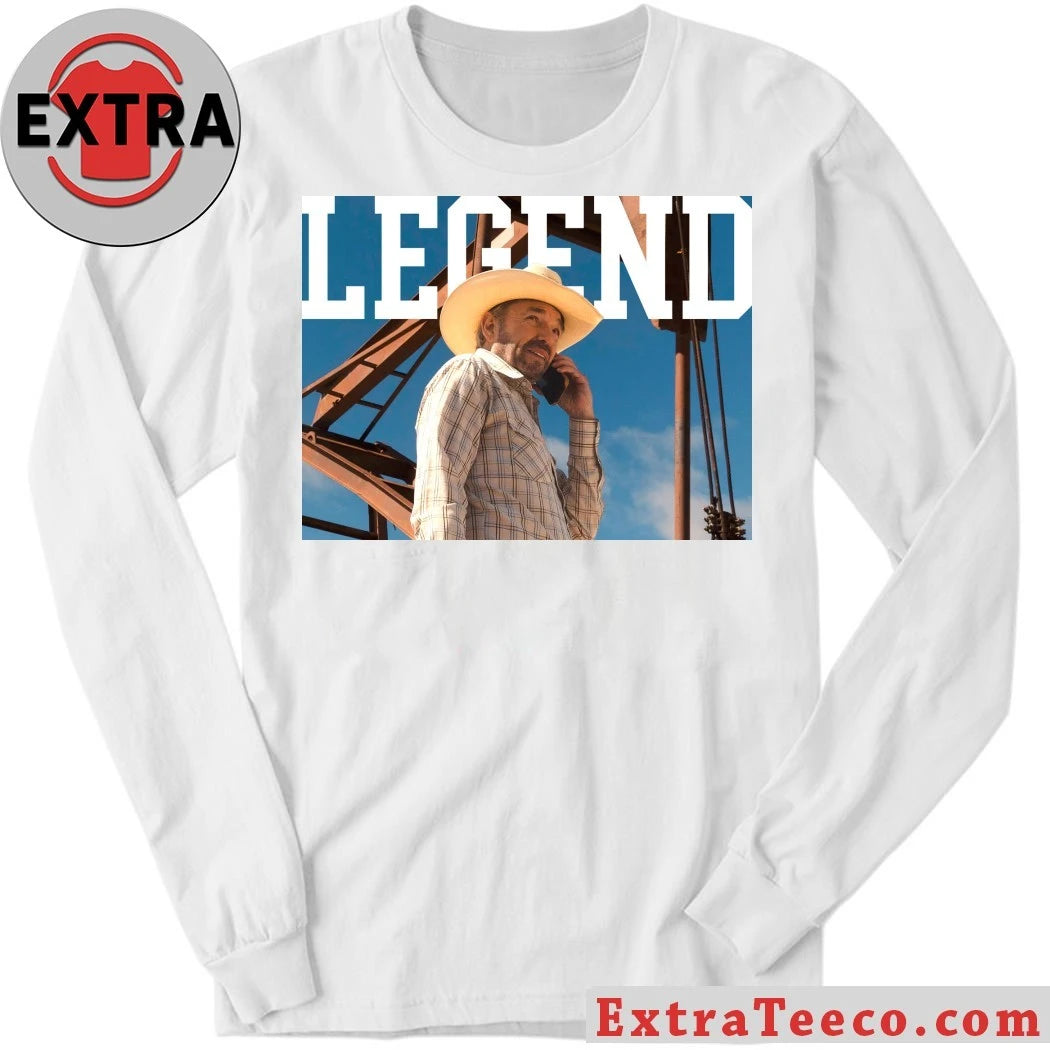 Nice The Texas Oil Man Billy Bob Thornton in the Paramount television series Landman Shirt