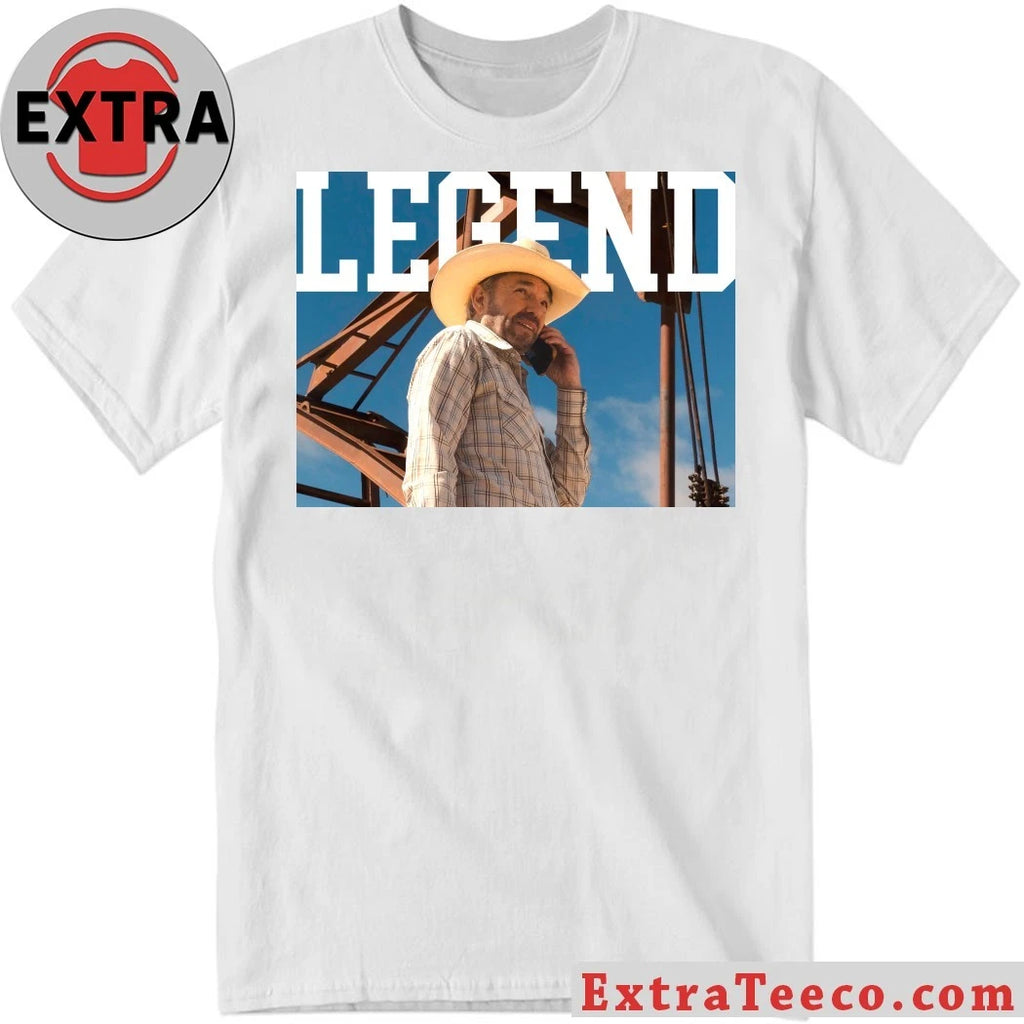 Nice The Texas Oil Man Billy Bob Thornton in the Paramount television series Landman Shirt