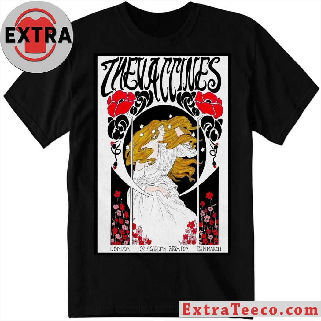 Nice The Vaccines Mar 13-14 2026 Poster London Shirt