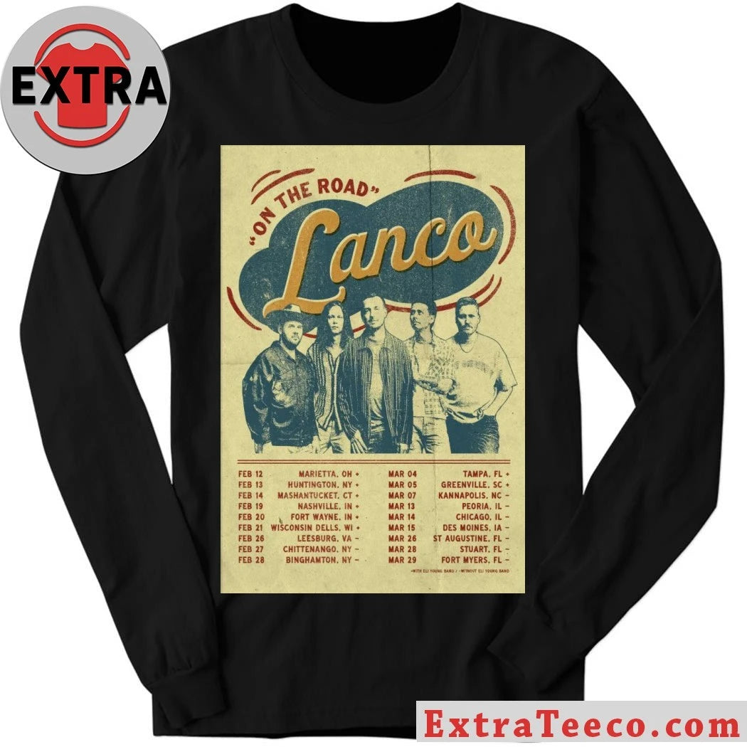 Nice Tour 2026 LANCO On The Road Poster Shirt