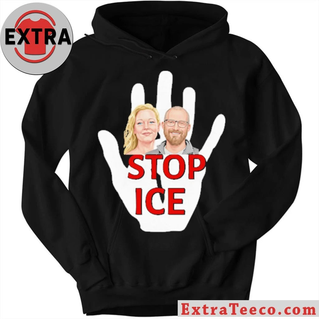 Nice Two lives one system justice for Renee Nicole good Alex Jefferi Pretti Stop ICE T-Shirt