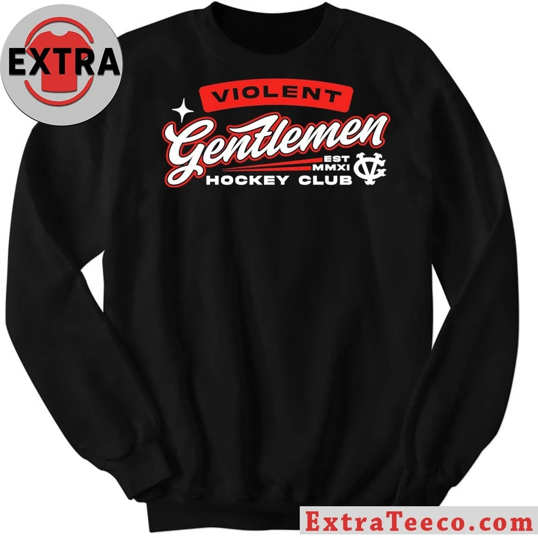 Nice Violent Gentlemen Est Mmxi Hockey Club Shirt