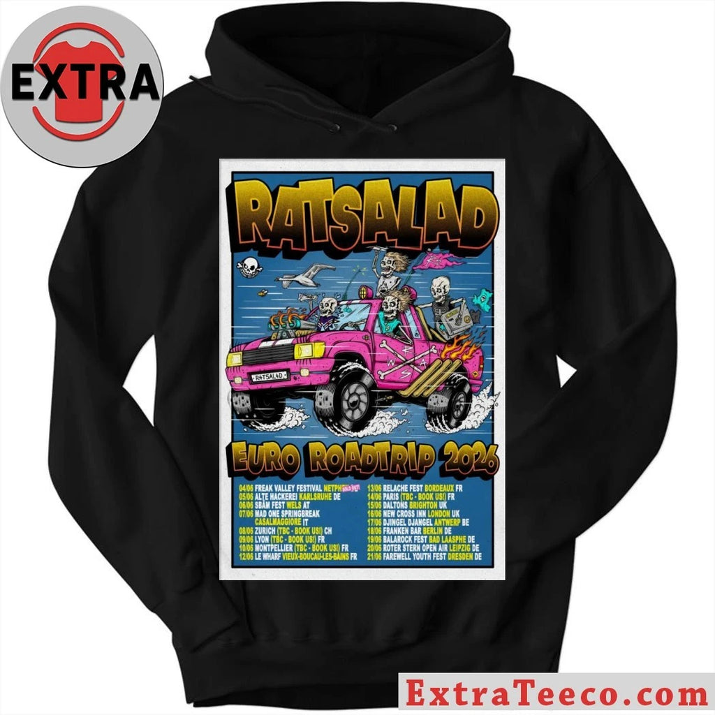 Nice We Are Ratsalad Euro Roadtrip 2026 Poster Shirt