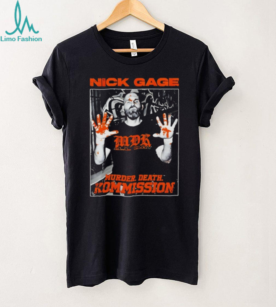 Nick Gage MDK All Day Murder Death Kommission vintage shirt