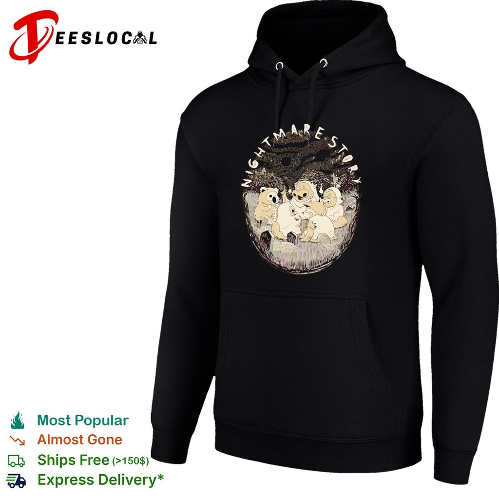 Nightmarestory Ghost Animals in Graveyard Scene shirt