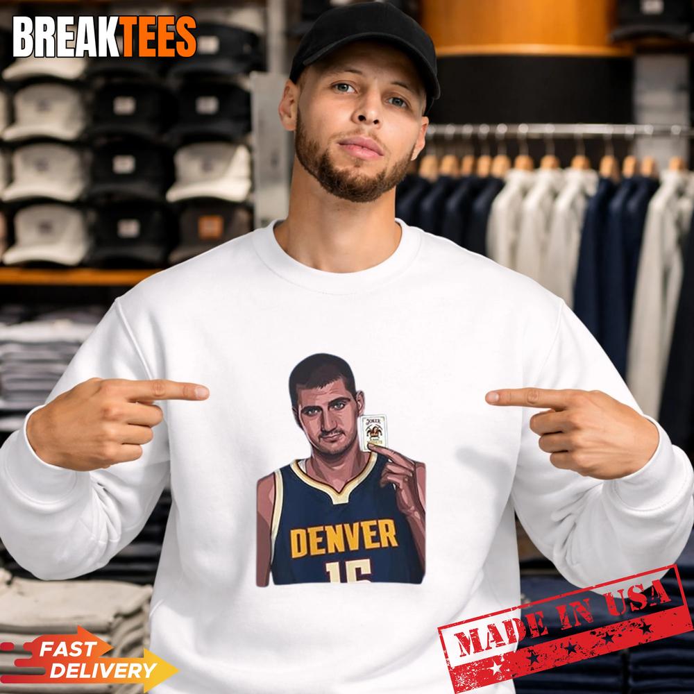 Nikola with Joker Card Basketball Fans Shirt