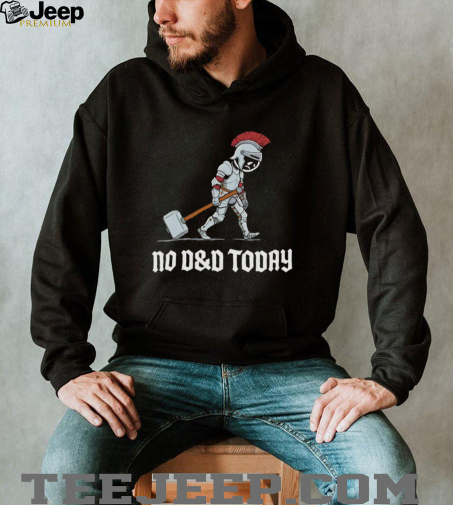 No D&D Today Paladin cartoon shirt