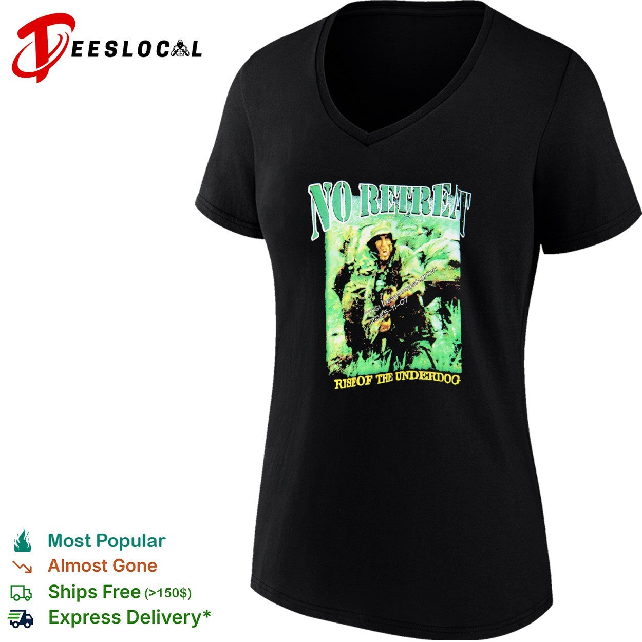 No Retreat Rise of the Underdog shirt