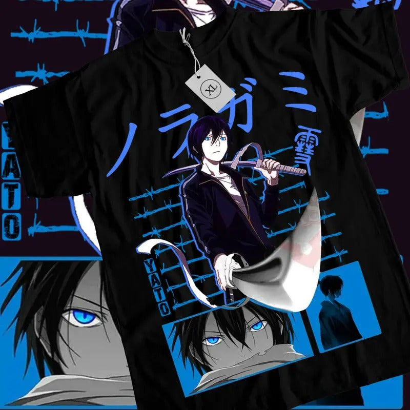 Noragami God Of Calamity T-shirt, Anime & Manga Gifts Cotton Menswear Hoodie, Sweatshirt | PodTeesHub.com