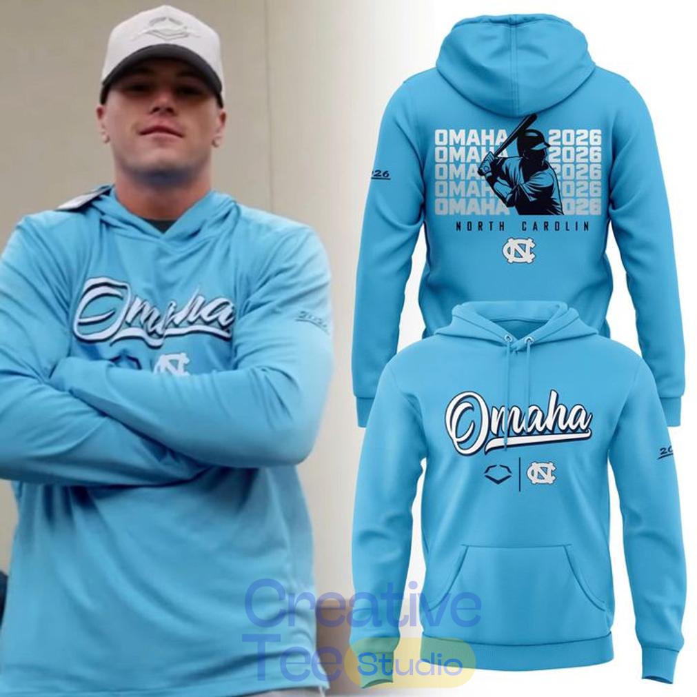 North Carolina Tar Heels NCAA Baseball Men’s College World Series Omaha Hoodie