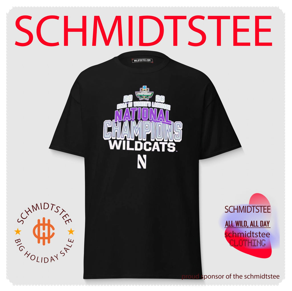 Northwestern Wildcats 2026 NCAA Women’s Lacrosse National Champions shirt