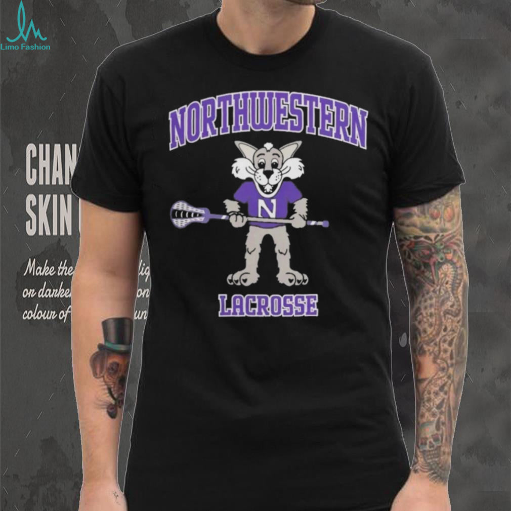 Northwestern Wildcats Willie Lacrosse T Shirt