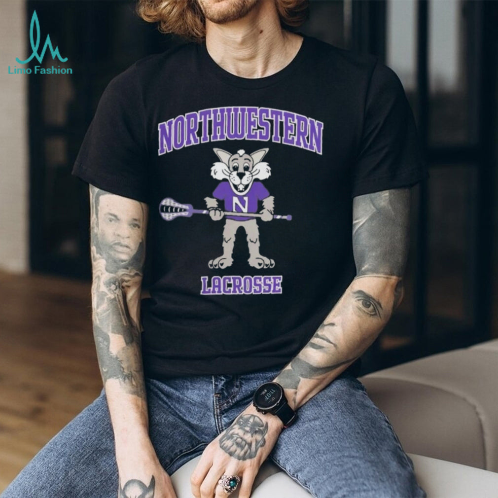 Northwestern Wildcats Willie Lacrosse T Shirt