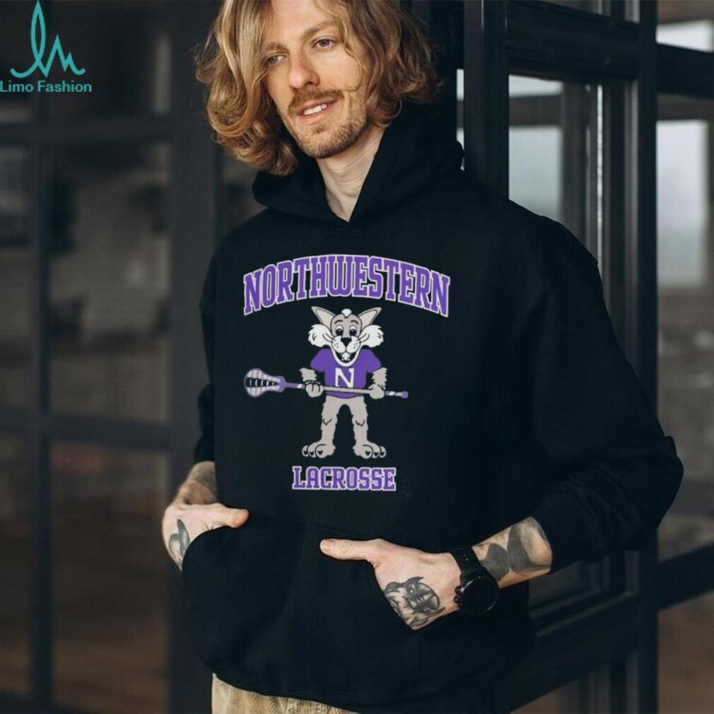 Northwestern Wildcats Willie Lacrosse T Shirt