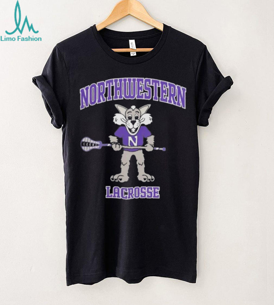 Northwestern Wildcats Willie Lacrosse T Shirt