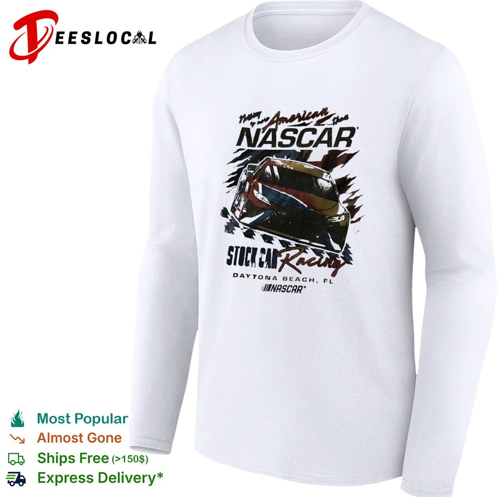 Nothing is more American than NASCAR Stock Car Racing Daytona Beach FL shirt