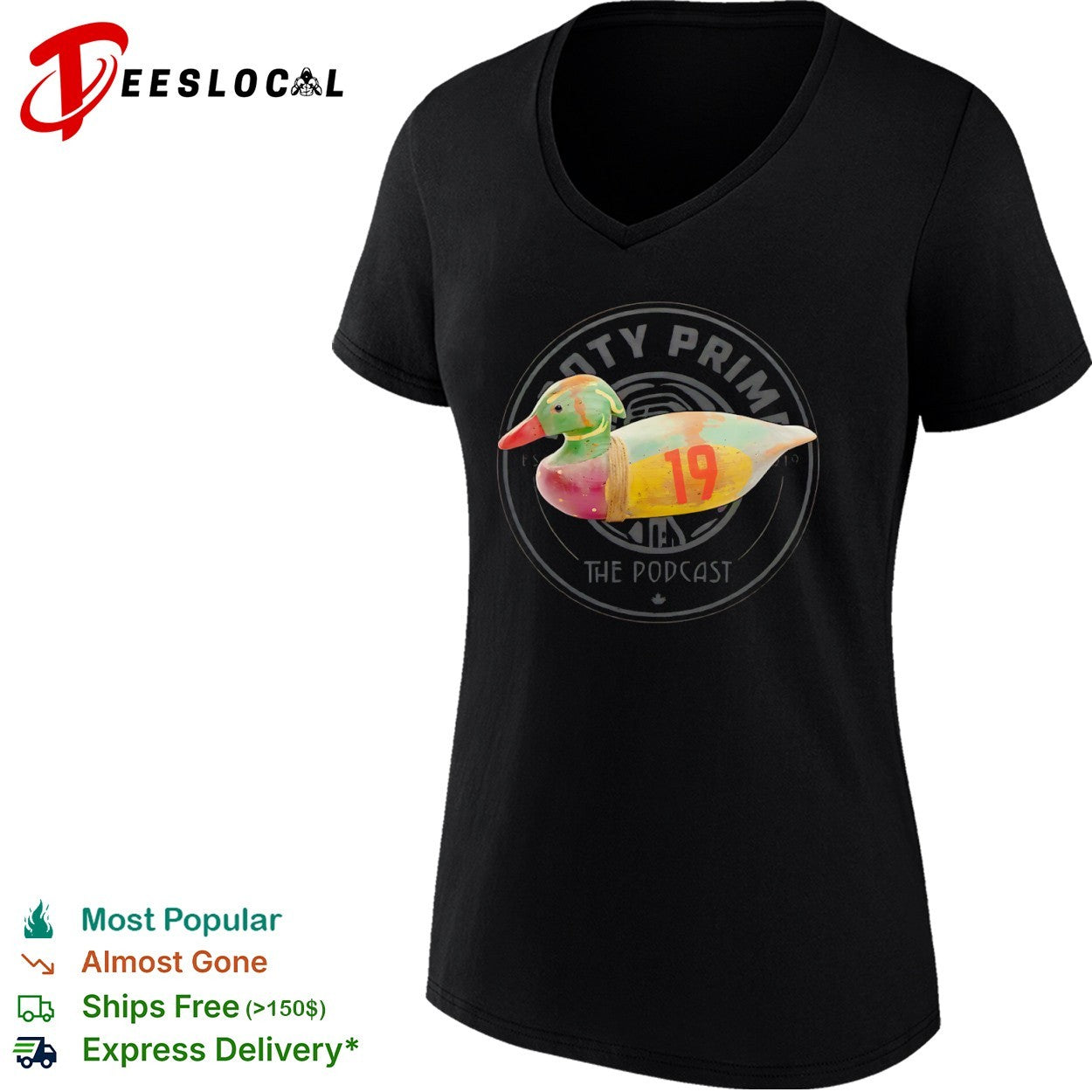 Notty Prime the podcast wooden duck 19 shirt