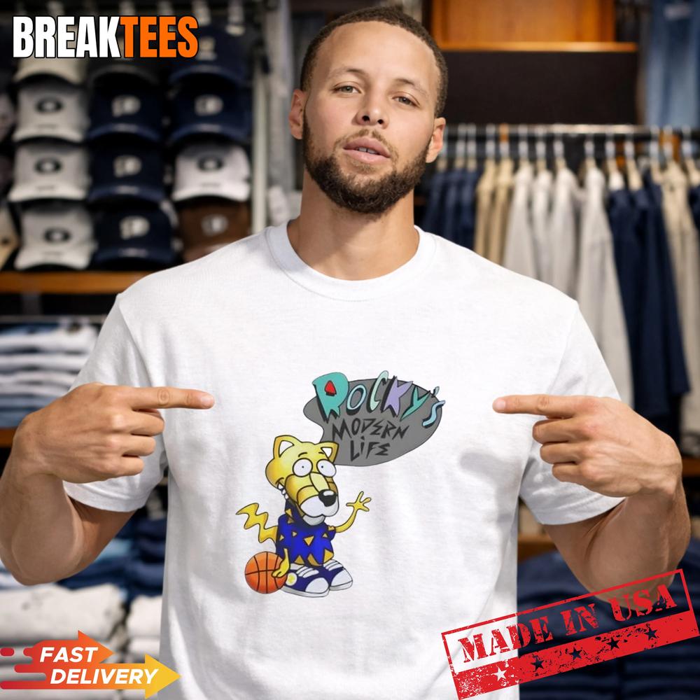 Nuggets Mascot Rocky Basketball Modern Life Shirt