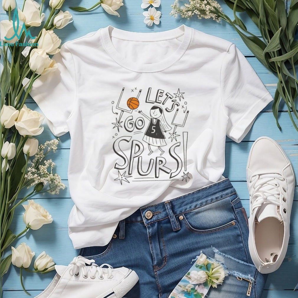Nun x Stephon Castle San Antonio Spurs playing basketball Let’s go Spurs shirt