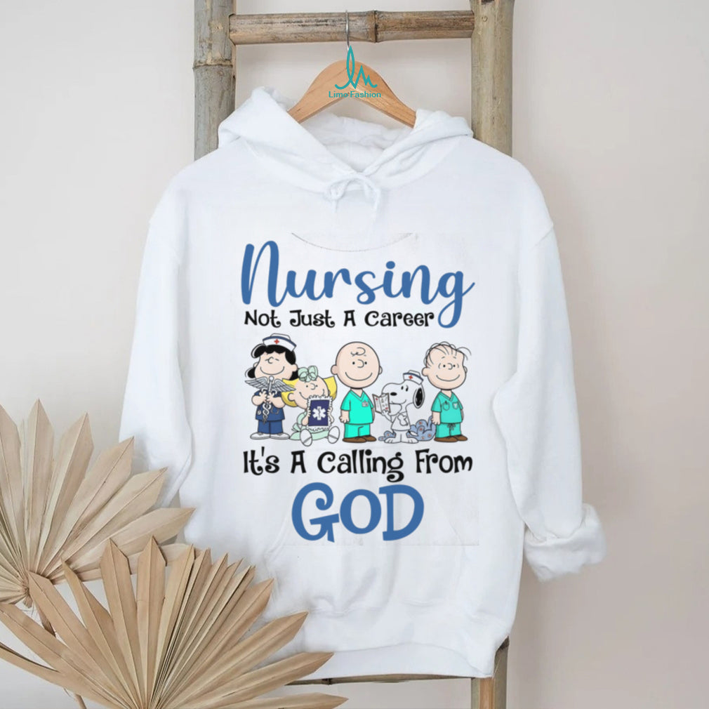 Nursing Is A Calling From God Christian Faith Medical Shirt