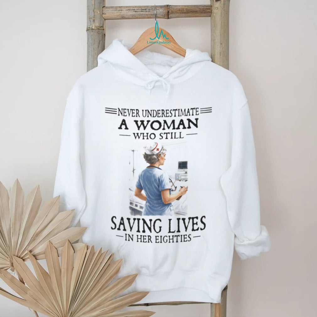 Nursing Professional Woman Saving Lives Hero Medical Shirt