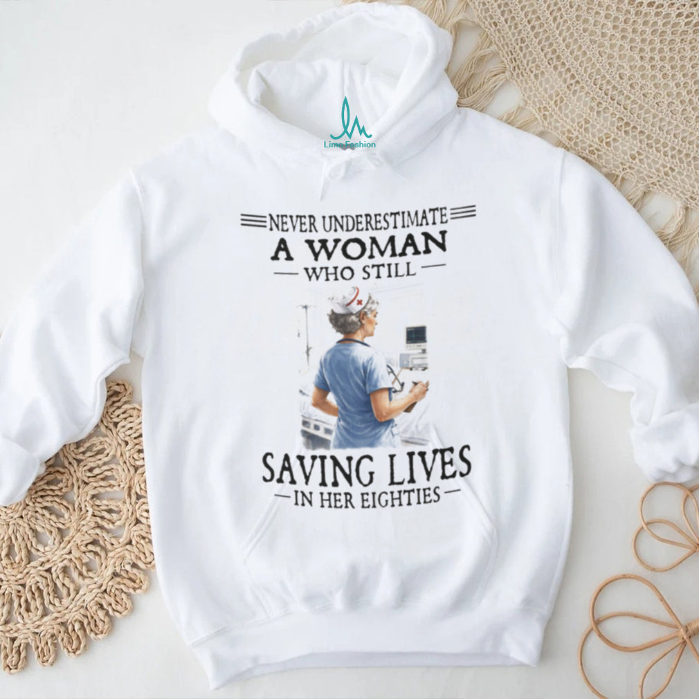 Nursing Professional Woman Saving Lives Hero Medical Shirt