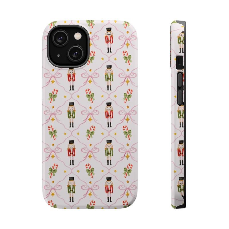Nutcracker Phone Case, Cute Christmas Cover Mag Safe Compatible, Magnetic Tough Cases T-Shirts, Hoodie, Sweatshirt