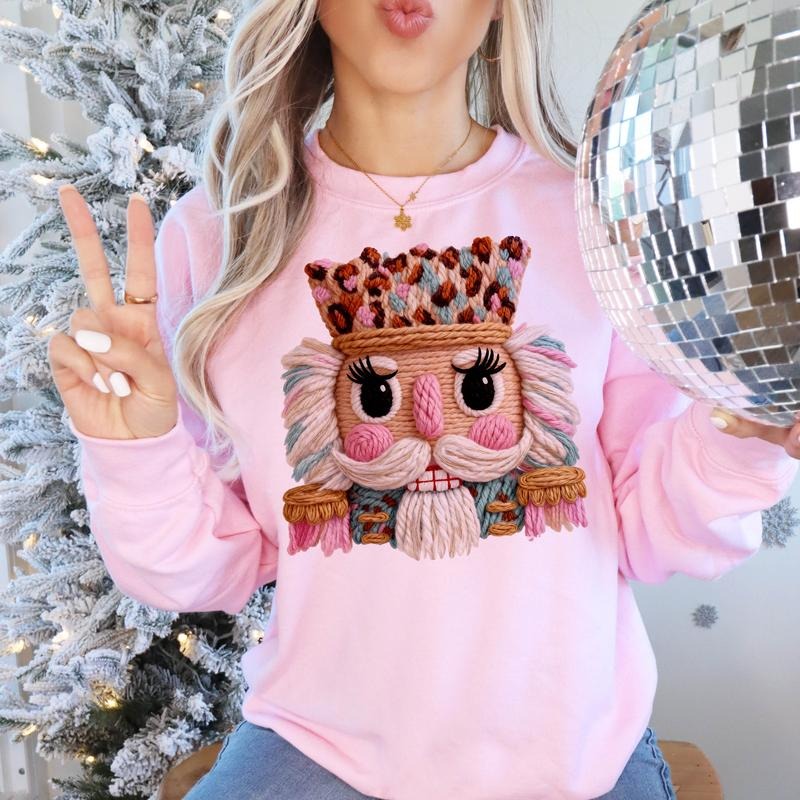 Nutcracker Yarn  Crewneck Sweatshirt