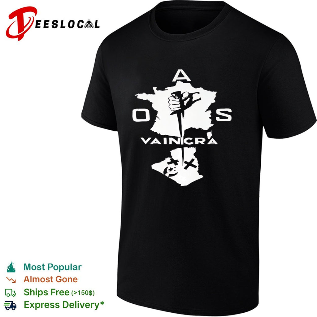 OAS Vaincra France Algeria Hand Dagger shirt