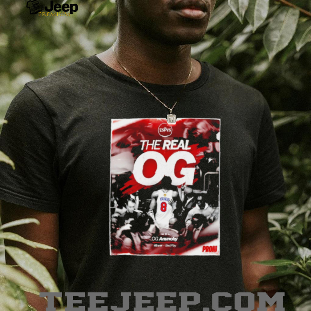 OG Anunoby Indiana Basketball The Real OG ESPYS Best Play Winner shirt