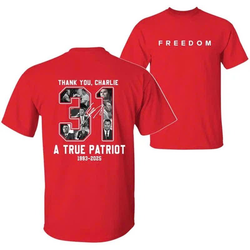 October 14th Red T-Shirt, Remembrance Ceremony Honoring Charlie Kirk, In October We Wear Red Birthday Shirt, Wear Red on...