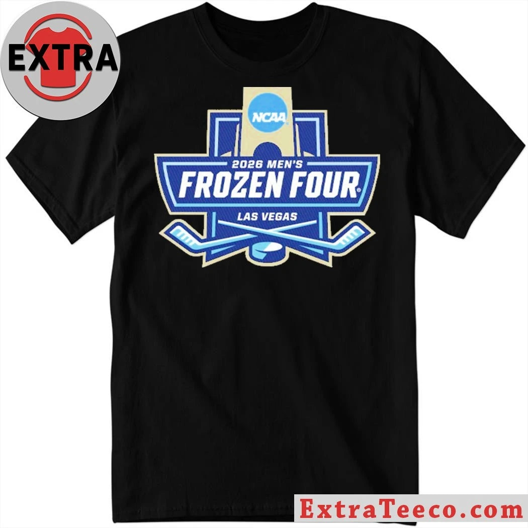 Official 2026 Division I Men’s Ice Hockey Frozen Four Las Vegas Logo Shirts