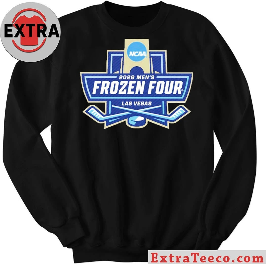 Official 2026 Division I Men’s Ice Hockey Frozen Four Las Vegas Logo Shirts