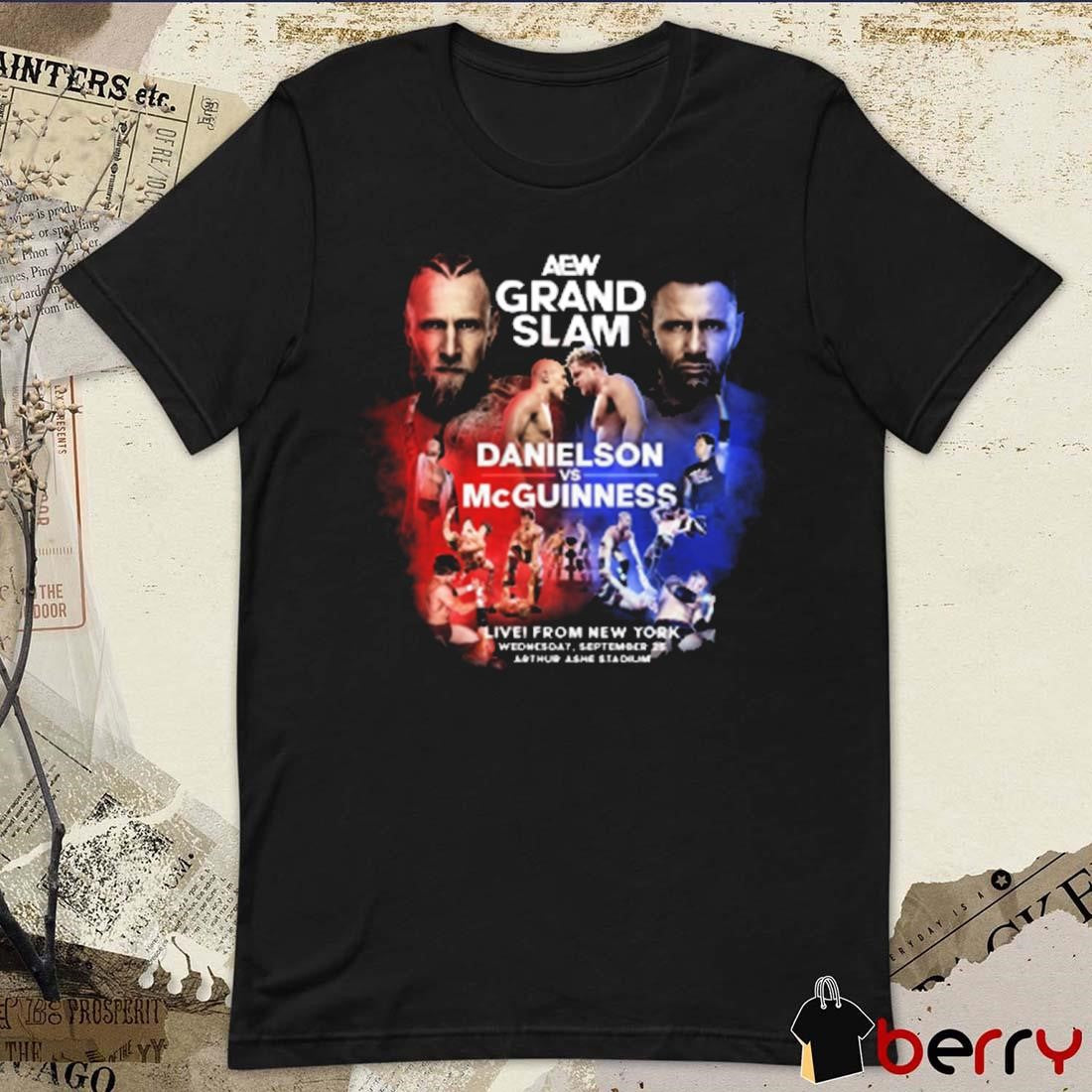 AEW Grand Slam 2024 Matchup Bryan Danielson vs Nigel McGuinness t-shirt