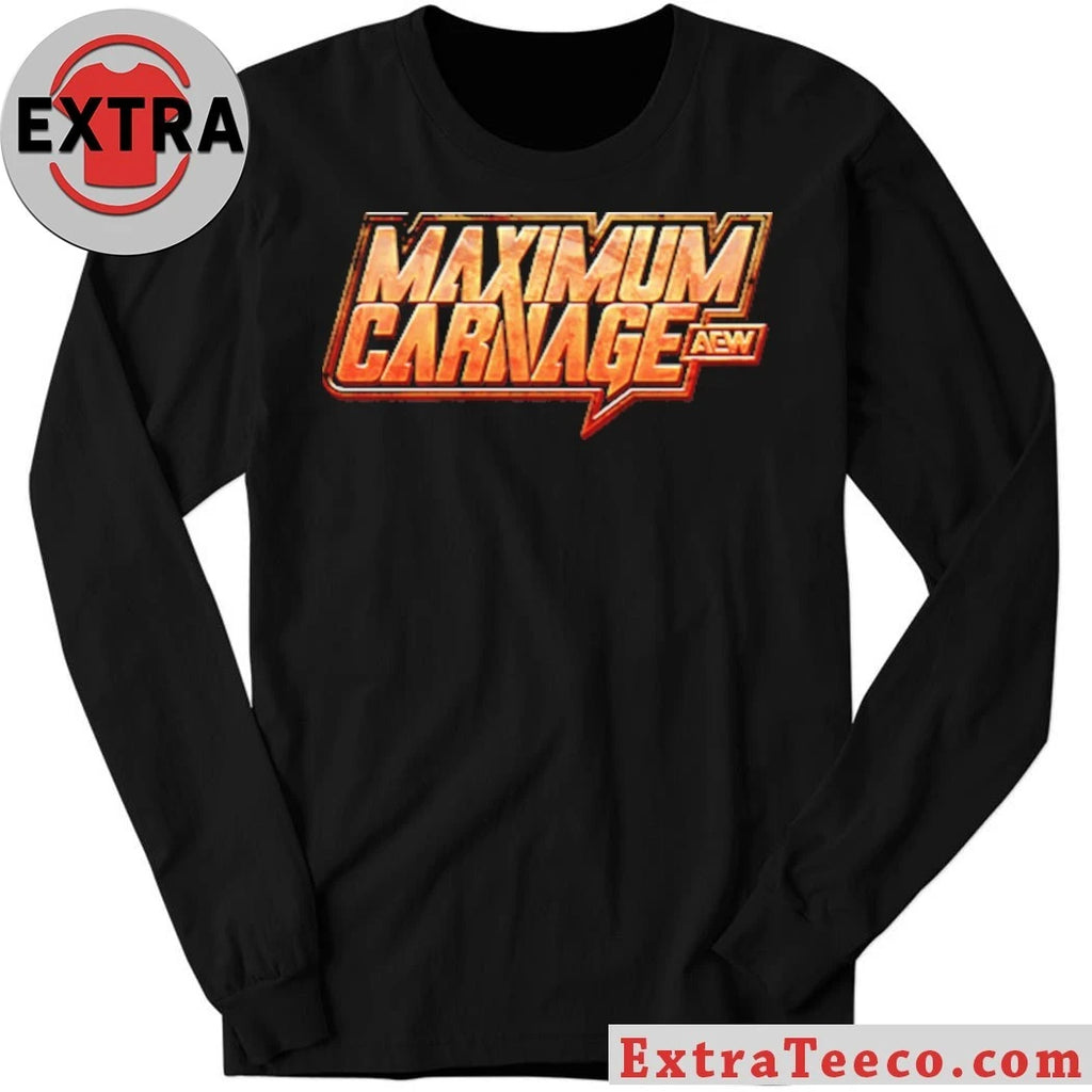 Official AEW Maximum Carnage 2026 Event Shirt