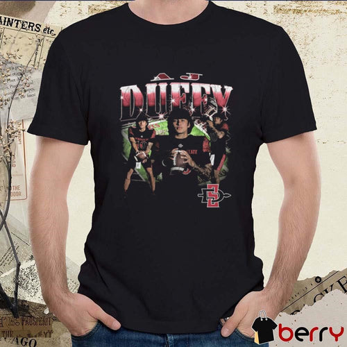 AJ Duffy San Diego State Aztecs 90s Graphic t-shirt