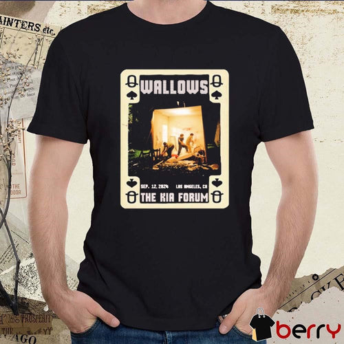 Adam Sandler Wallows The Kia Forum Card Sep 12 2024 LA t-shirt