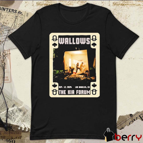 Adam Sandler Wallows The Kia Forum Card Sep 12 2024 LA t-shirt