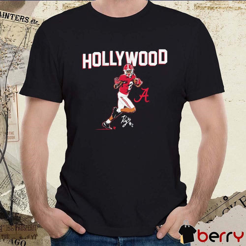 Alabama Football Ryan Williams Hollywood Signature t-shirt