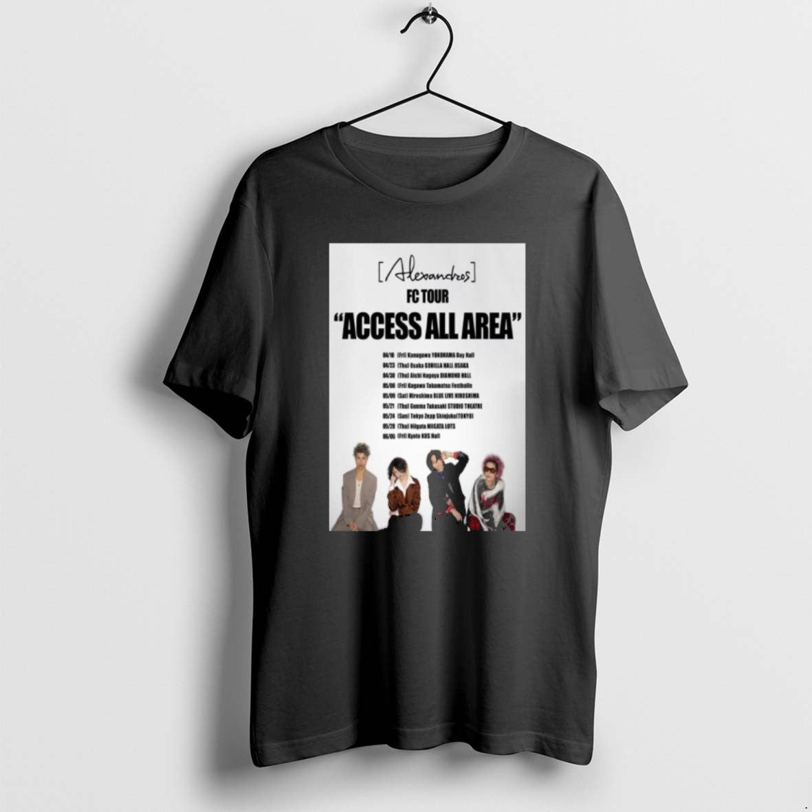 Official Alexandros Fc Tour Access All Area 2026 T-Shirts, Hoodie, Sweatshirt | PodTeesHub.com