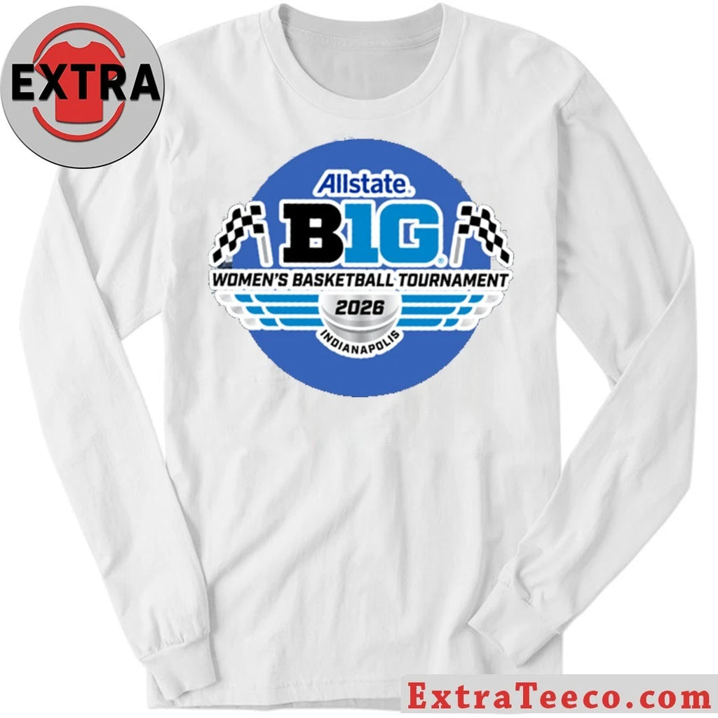 Official Allstate Big Women’s Basketball Tournament 2026 Indianapolis Logo Shirt