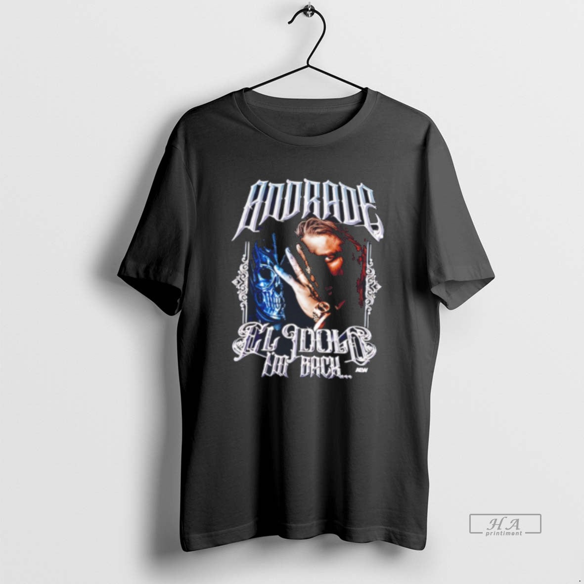 Official Andrade El Idolo Return Of El Idolo Tee Hoodie, Sweatshirt | PodTeesHub.com