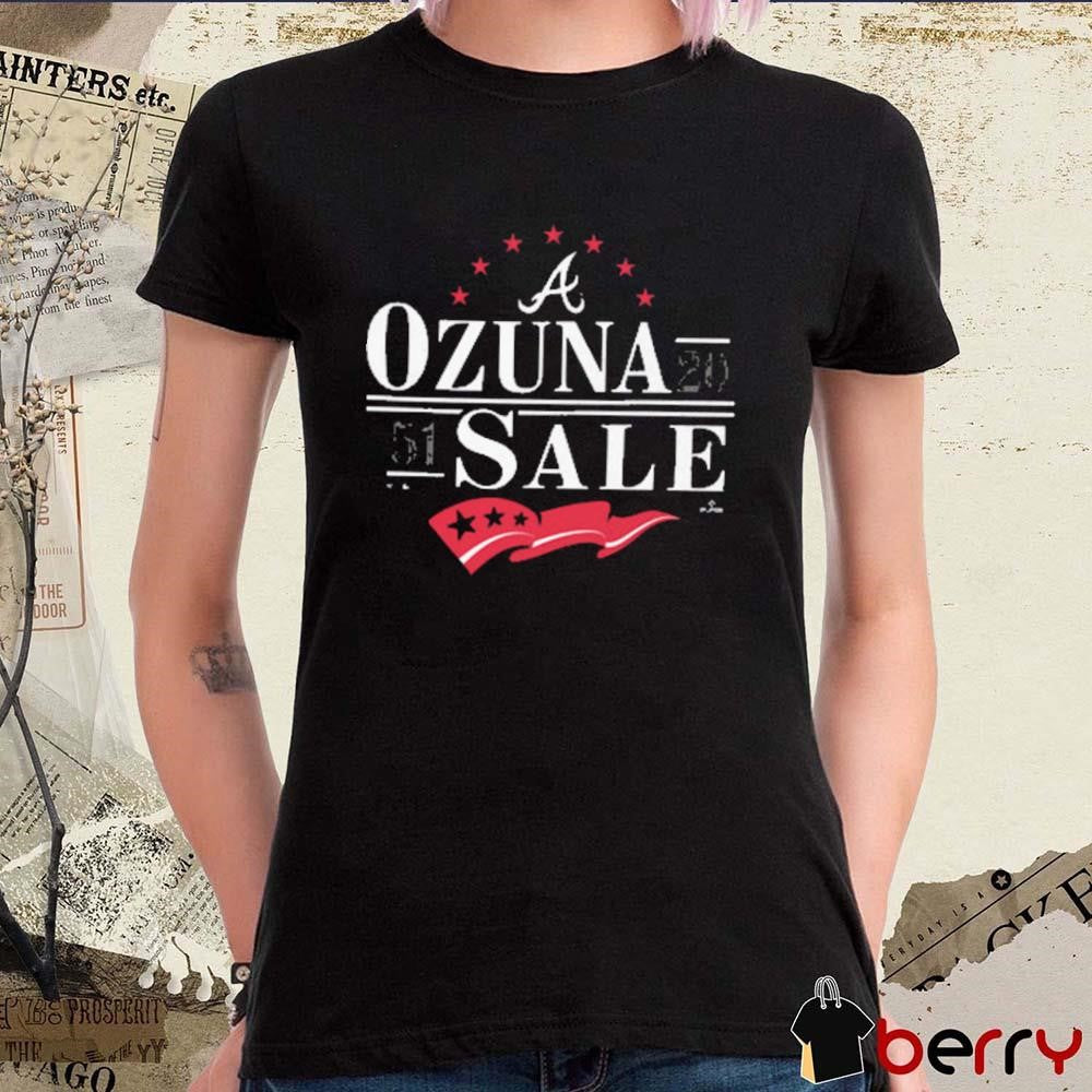 Atlanta Braves MLB Multi Player Ozuna 20 Sale 51 t-shirt