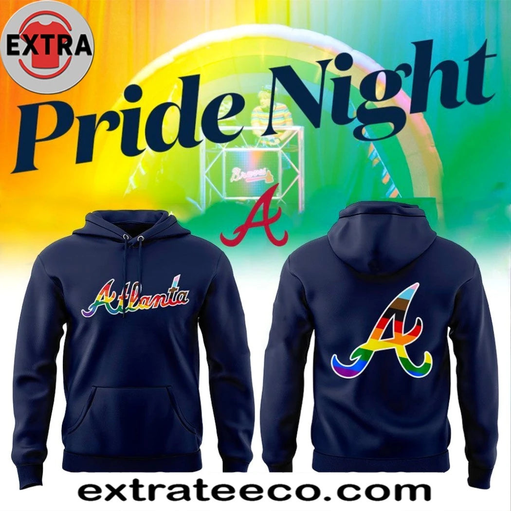Official Atlanta Braves x Pride Day 2026 Logo T-Shirt, Hoodie