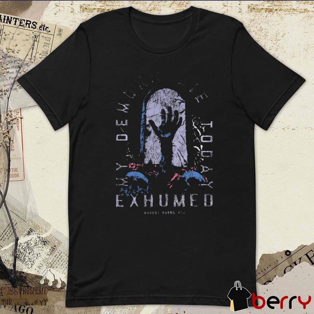 August Burns Red My Demons Die Today Exhumed Vintage t-shirt