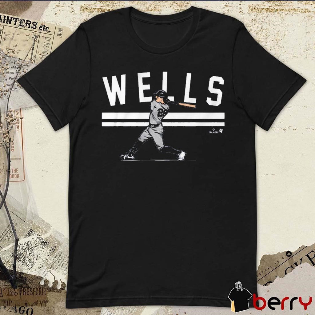 Austin Wells Slugger Swing New York Yankees MLB t-shirt
