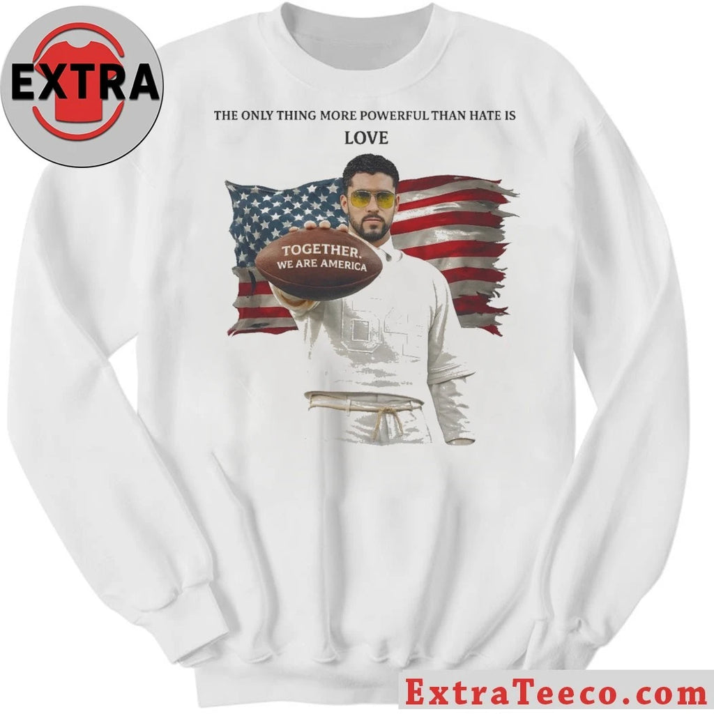 Official Bad Bunny Tour Merch 2026 – Vintage America Love Graphic T-Shirt